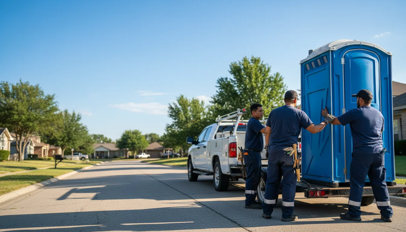 Portable Toilet Rental in Tonganoxie, KS near me